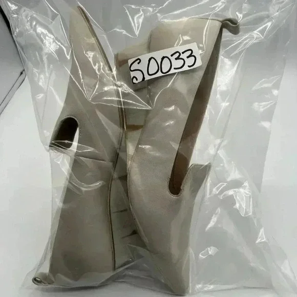 Franco Sarto Womens Cammera Wedges Pump Pointed Toe Leather upper 10 M - Picture 14 of 14